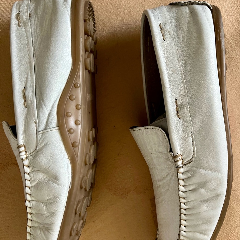 White shoes. Only once worn.